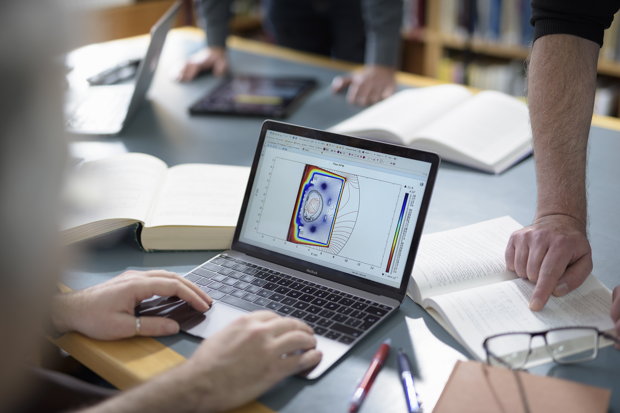Employees at UKAEA are carrying out scientific research.
